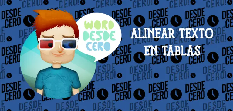 Cómo alinear texto dentro de tablas en Microsoft Word