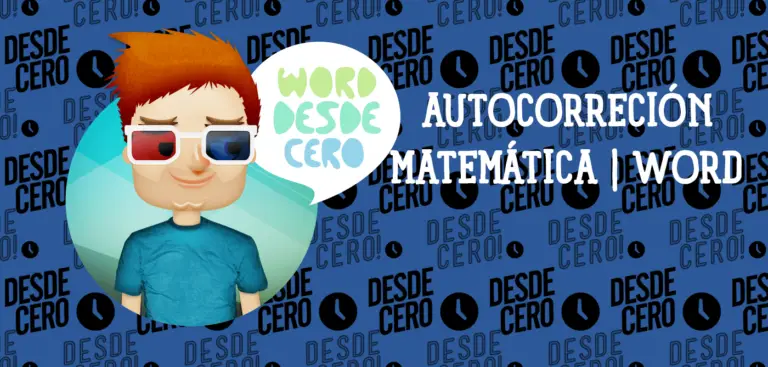Habilitar y usar la Autocorrección Matemática en MS Word