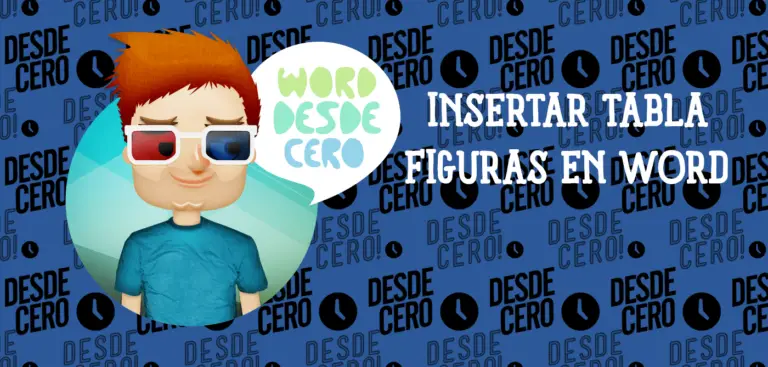 Crear e insertar una tabla de figuras o ilustraciones en Word