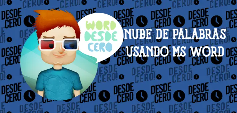 Crear una nube de palabras en Microsoft Word
