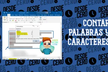 Saber Número Caracteres y palabras de Texto en Word