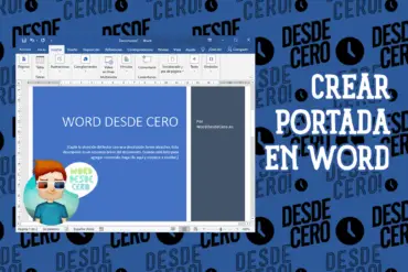 Crear Carátula o Portada en documento Word