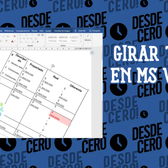 👉 +9 Consejos de Formatear Tablas Perfectas en Word