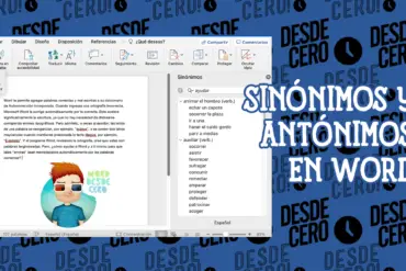 Encontrar Sinónimos y Antónimos de Palabras en Word