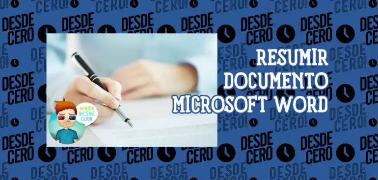 C mo Resumir Eficazmente Contenido - Como Resumir Contenido Documento Word 770x368