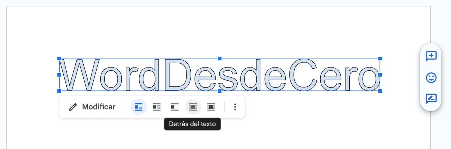 👉 Cómo Insertar Word Art en Google Docs