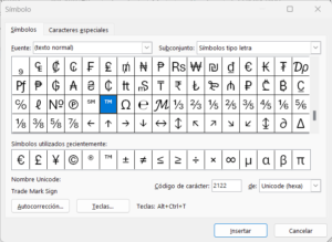 Cómo Insertar Símbolo Copyright o Trademark Word » Blog Word