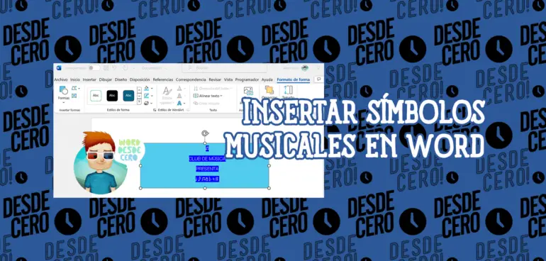 Cómo Insertar Símbolos Musicales en Documento de Word