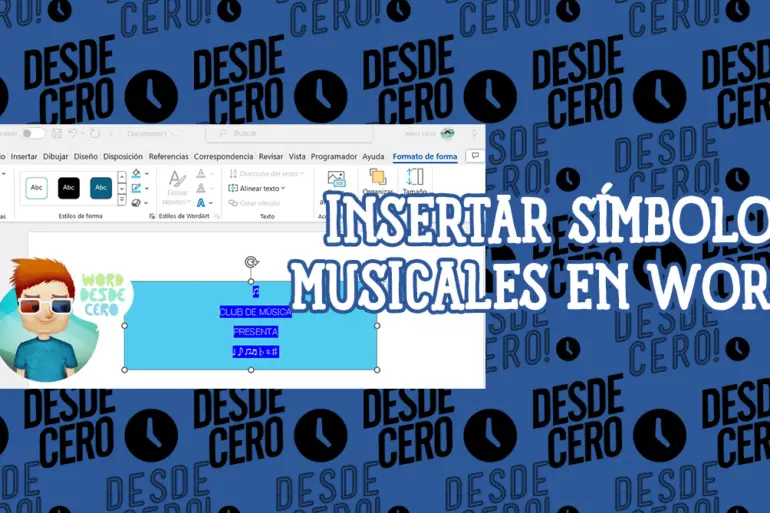 Cómo Insertar Símbolos Musicales en Documento de Word