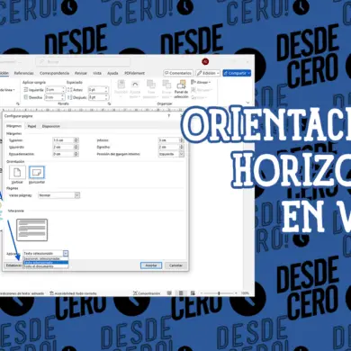 Guía para poner una página en horizontal en Word. Aprende a cambiar la orientación de página a horizontal paso a paso.