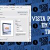 Guía visual sobre cómo acceder a la vista previa en Word, con trucos y consejos para optimizar la impresión.